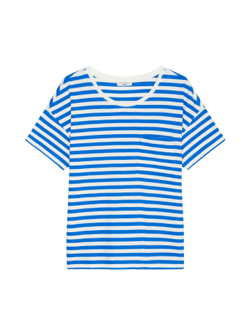 Marc O'Polo DENIM Gestreiftes T-Shirt oversize in Medium Blue_Multi_01