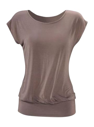 LASCANA LASCANA Shirt in taupe