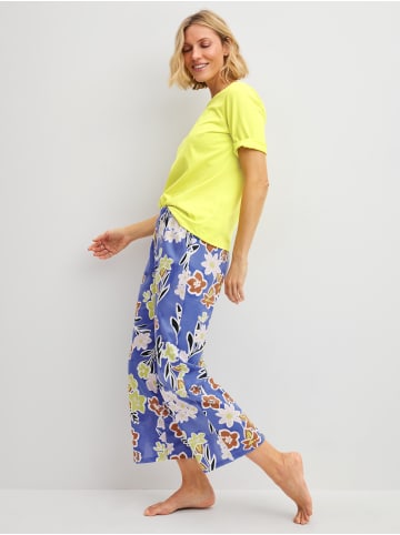 Calida 7/8-Pyjamahose in deep cobalt