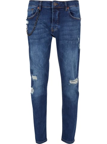 2Y Studios 2Y Studios Herren 2Y Tapered Fit Jeans in blue