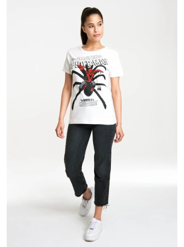 Logoshirt T-Shirt Spider-Man Birth in altweiss