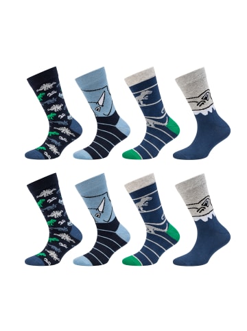 camano Kindersocken ca-soft 8er Pack ca-soft in fog melange