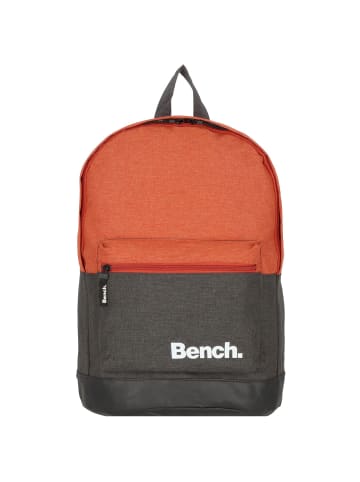 Bench Classic Rucksack 42 cm Laptopfach in dunkelgrau-rostbraun