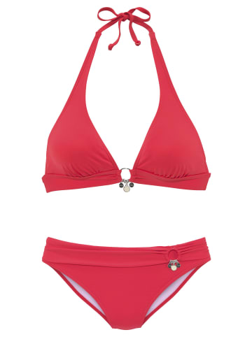S. Oliver Triangel-Bikini in rot