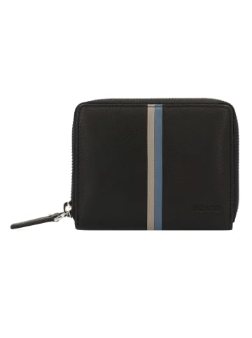 PICARD Horizon 1 Geldbörse RFID Schutz Leder 11.5 cm in schwarz