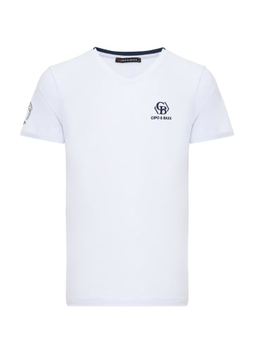 Cipo & Baxx T-Shirt in WHITE