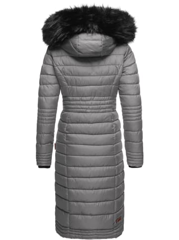 Navahoo Wintermantel Umay in Grey