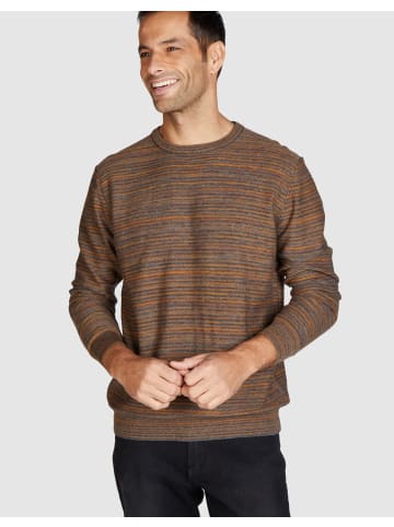 Navigazione Pullover in beige mel./pumpkin