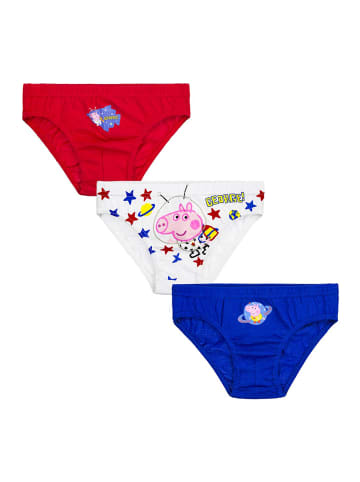 Peppa Pig Kinder Unterhosen 3er Pack Captain George in Mehrfarbig