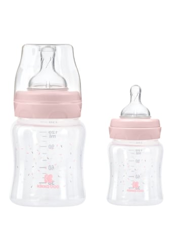 Kikkaboo Babyflasche PP 120 ml in rosa