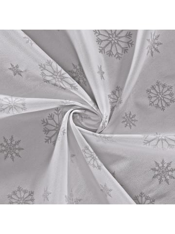 Erwin Müller Jacquard, Baumwollmischung Tischdecke Marbella in silber