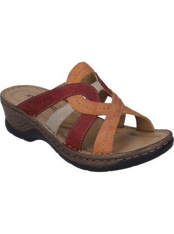 Josef Seibel Clog Catalonia 01 in orange-multi