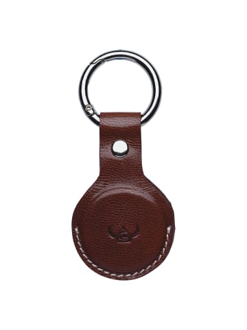 Golden Head Bari Schlüsselanhänger Leder 4 cm cognac