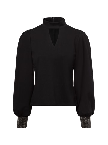 monari Langarmshirt in schwarz