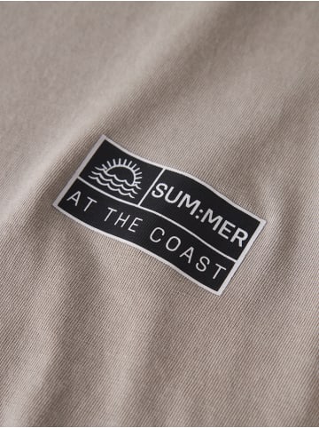 name it T-Shirt Nkmfandel Bio-Baumwolle in vintage khaki