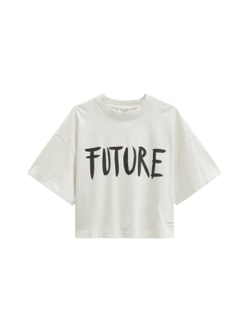 Marc O'Polo Print-T-Shirt loose in White Cotton