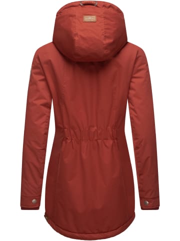 ragwear Winterjacke Zuzka Winter in Chili Red22