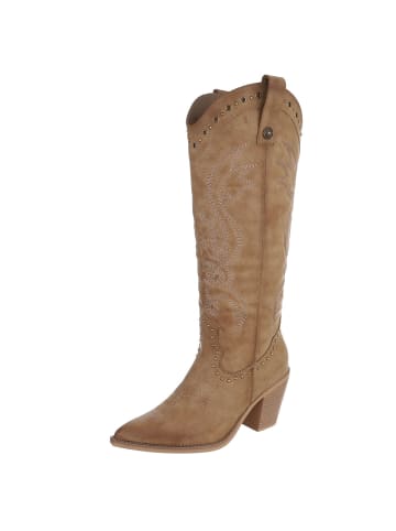 Ital-Design High Heel in Hellbraun