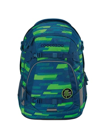 Coocazoo Mate Schulrucksack 44 cm in lime stripe