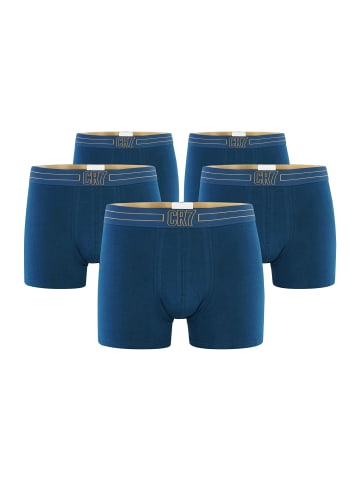 CR7 CRISTIANO RONALDO Retro Boxer Basic Organic in blue
