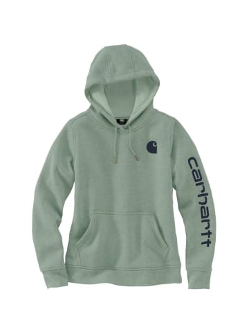 CARHARTT  Sweatshirt Clarksburg in mint