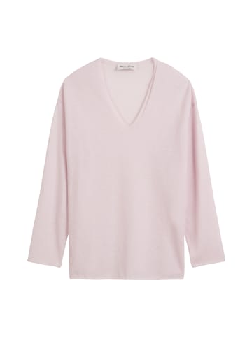 Marc O'Polo Feinstrick-Pullover loose in Pale Lilac
