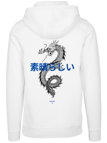 F4NT4STIC Hoodie Dragon lila in weiß