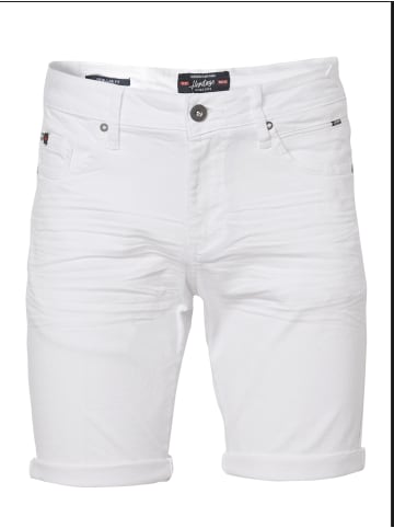 KOROSHI Bermuda Denim Stretch Regular Farben in weiß