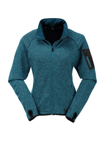 Maul Sport Megastretch Fleecejacke Gratlspitze II in Petrol