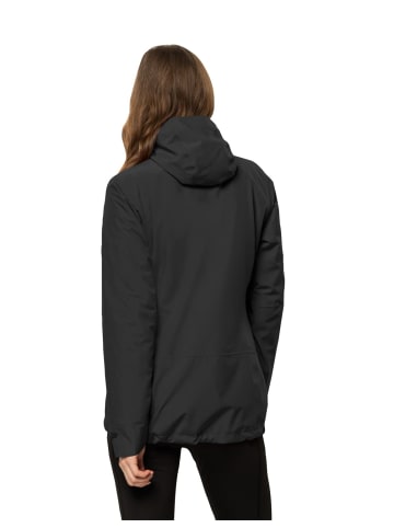 Jack Wolfskin Outdoorjacke für Damen in schwarz