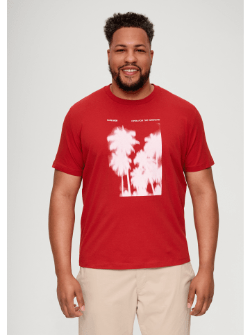 s.Oliver T-Shirt kurzarm in Rot