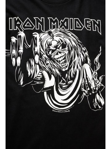 Brandit T-Shirt "Iron Maiden T Shirt Eddy Glow" in Schwarz