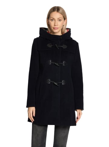 Gil Bret Dufflecoat mit Kapuze in Dunkelblau