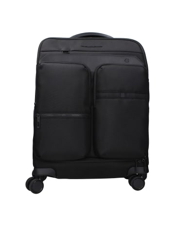 Piquadro Schwarz Stoff Gepäck und Reise