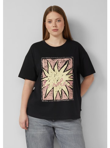 QS T-Shirt  in  99D0_schwarz