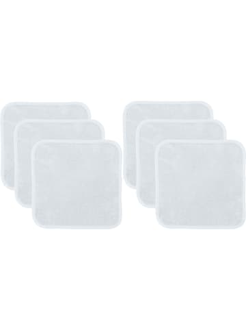 Erwin Müller Frottier Abschminktuch 6er-Pack in weiß