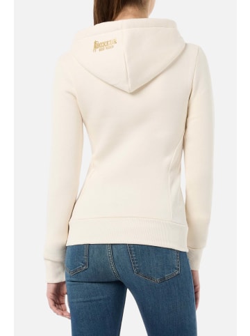 Boxeur des Rues Sweatjacke Basic Logo Full Zip in Butter