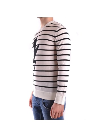 Neil Barrett Weiß Herren Strickmode