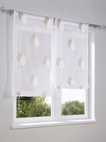 Heine Bändchenrollo in sand