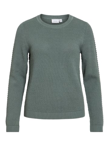 Vila Strickpullover in Balsam Green1