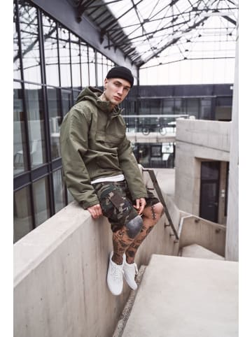 Brandit Jacke "Windbreaker" in Grün