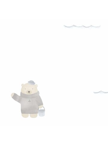 Casadeco My Little World Tapete Seebär grau braun