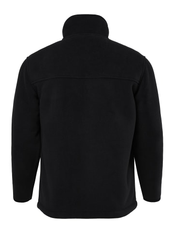 JP1880 Fleecejacke in schwarz