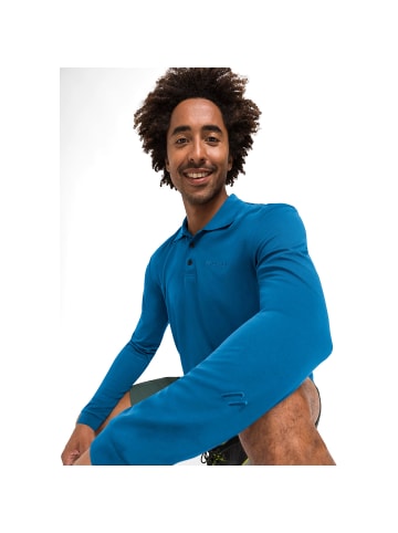 Maier Sports Ulrich L/S He-Polo 1/1 Arm in Blau3047
