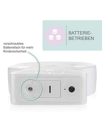Reer Tierfigur Katze LED Nachtlicht für Kinder mit Timer in Mehrfarbig ab 0 Monate