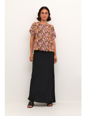 Kaffe Ärmellose Bluse KAamber in Melon/Pink Abstract Flower