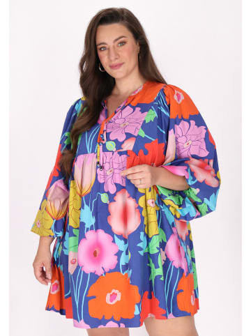 fraully Damen Plus Size Dress in Blue