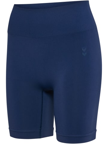 Hummel Tight Kurze Hose Hmlflow Multisport Damen in DRESS BLUES