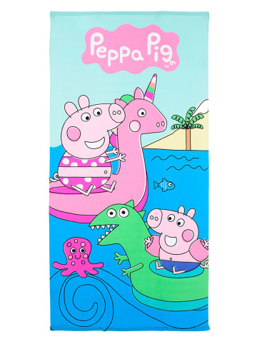 Peppa Pig Peppa Wutz Kinder Strandtuch 70x140 cm George in Mehrfarbig