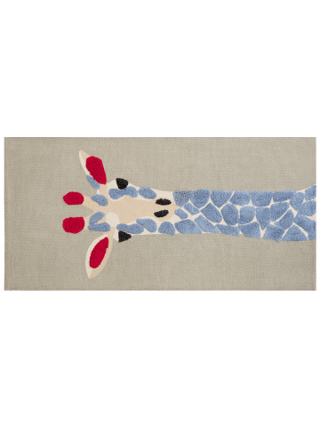 Beliani Kinderteppich SAKUBO in Bunt - (W) 80 x (L) 150 cm